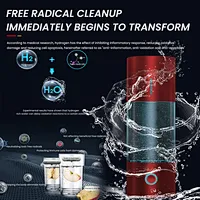 hydrogen-rich water flask